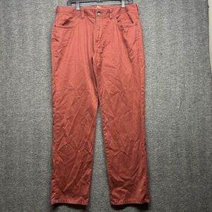 Tommy Bahama Mens Pants 35x32 Red‎ Casual Chinos Cotton Blend